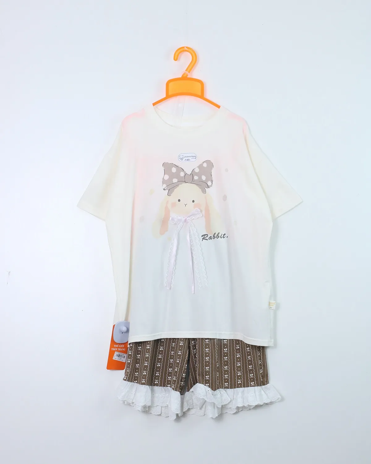 Bộ quần áo trẻ em cotton size 180 AS01