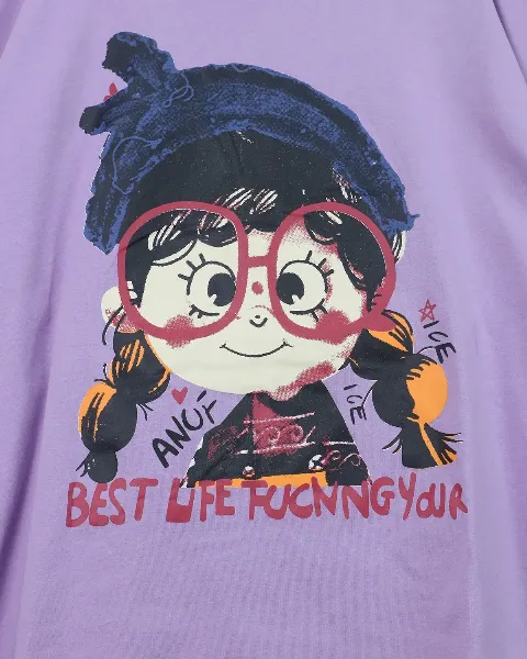 Bộ bé gái đeo kính 3 size 160 tđ