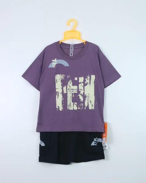 Bộ quần áo trẻ em trai 26B205 size 120 AS10