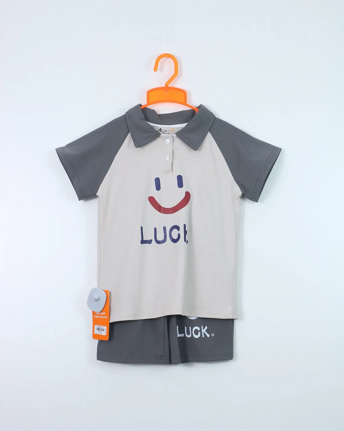 Bộ bé trai cổ luck 26tv43 size 7 VL