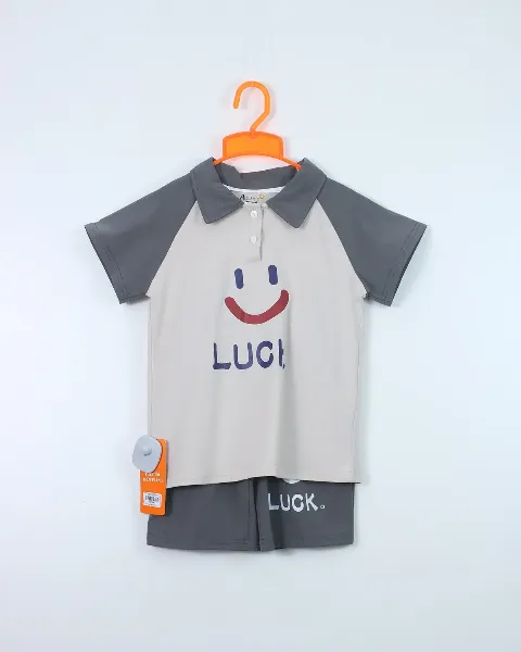 Bộ bé trai cổ luck 26tv43 size 7 VL