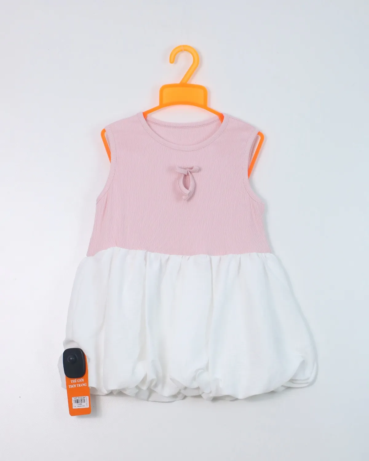 Váy liền thân trẻ em gái 66022  size 130 AS05