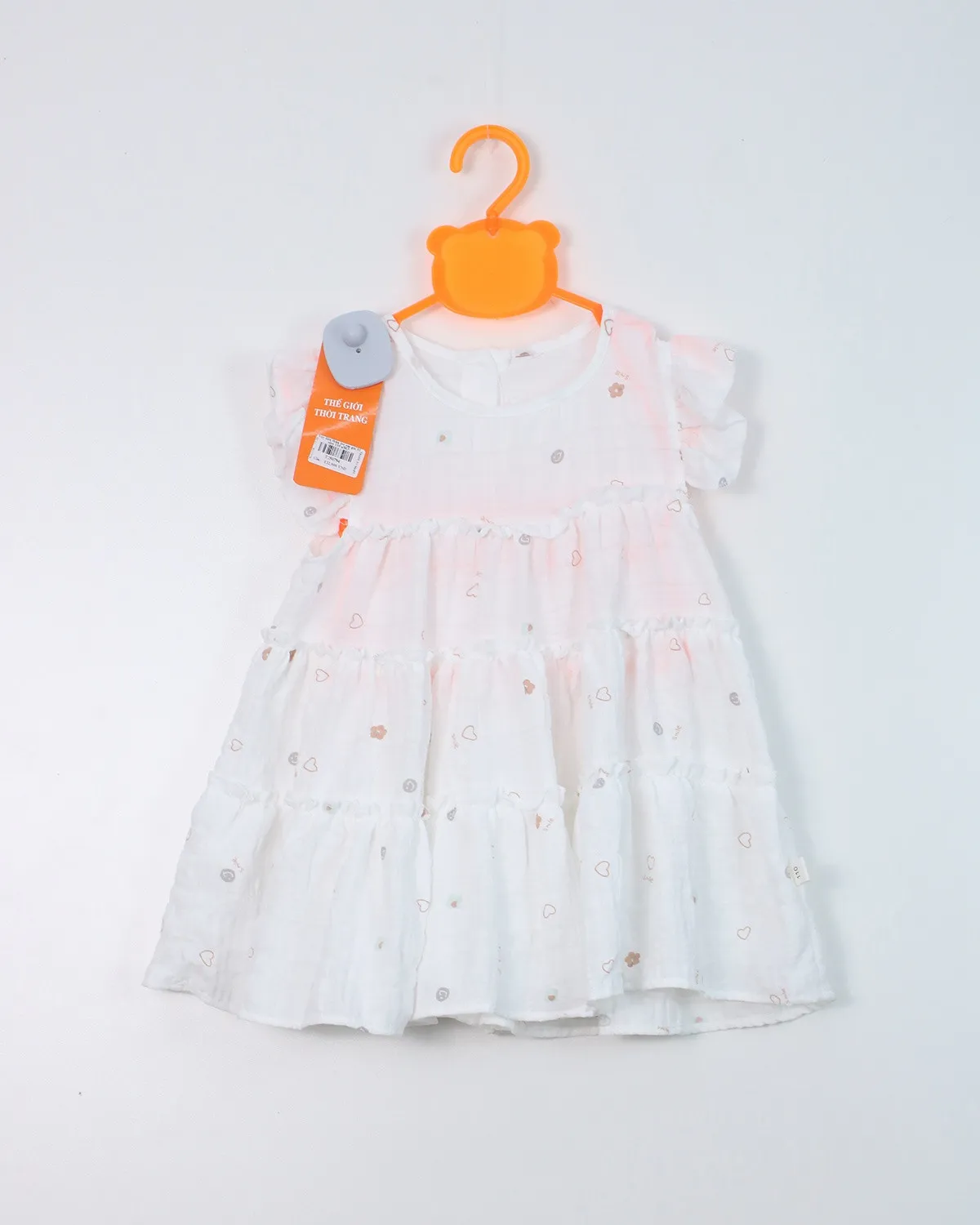 Váy liền thân trẻ em gái 04 size 130 AS03
