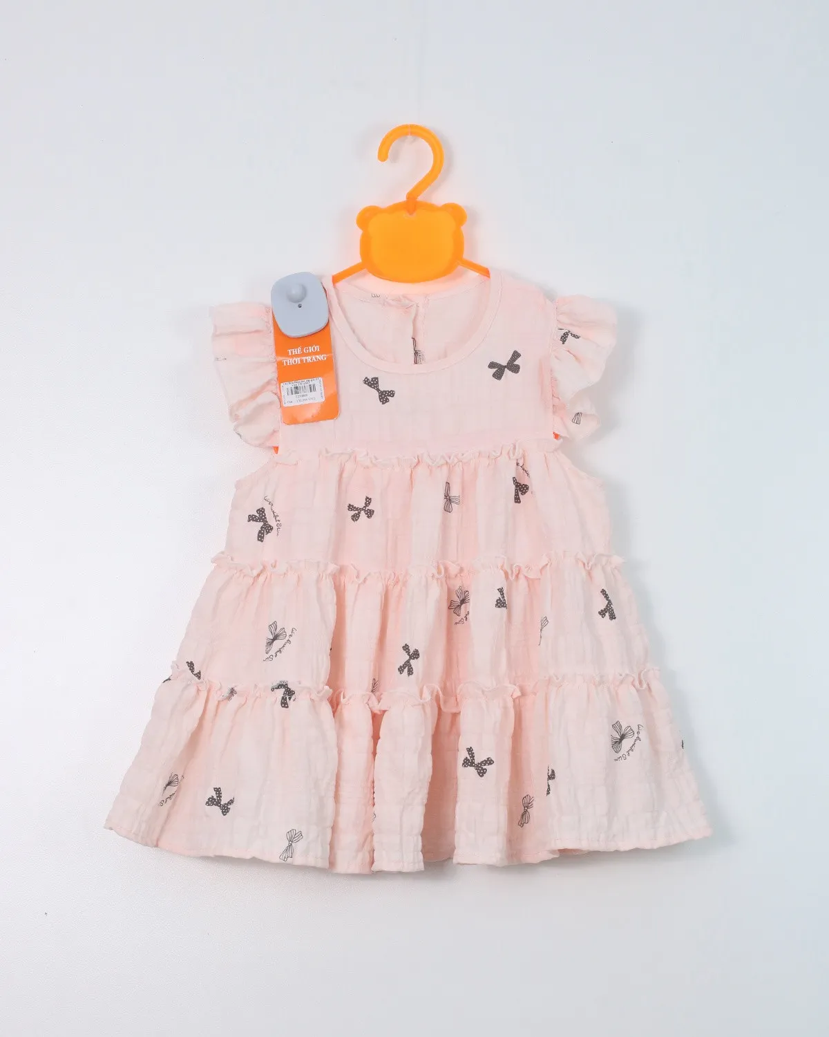 Váy liền thân trẻ em gái 04 size 130 AS03
