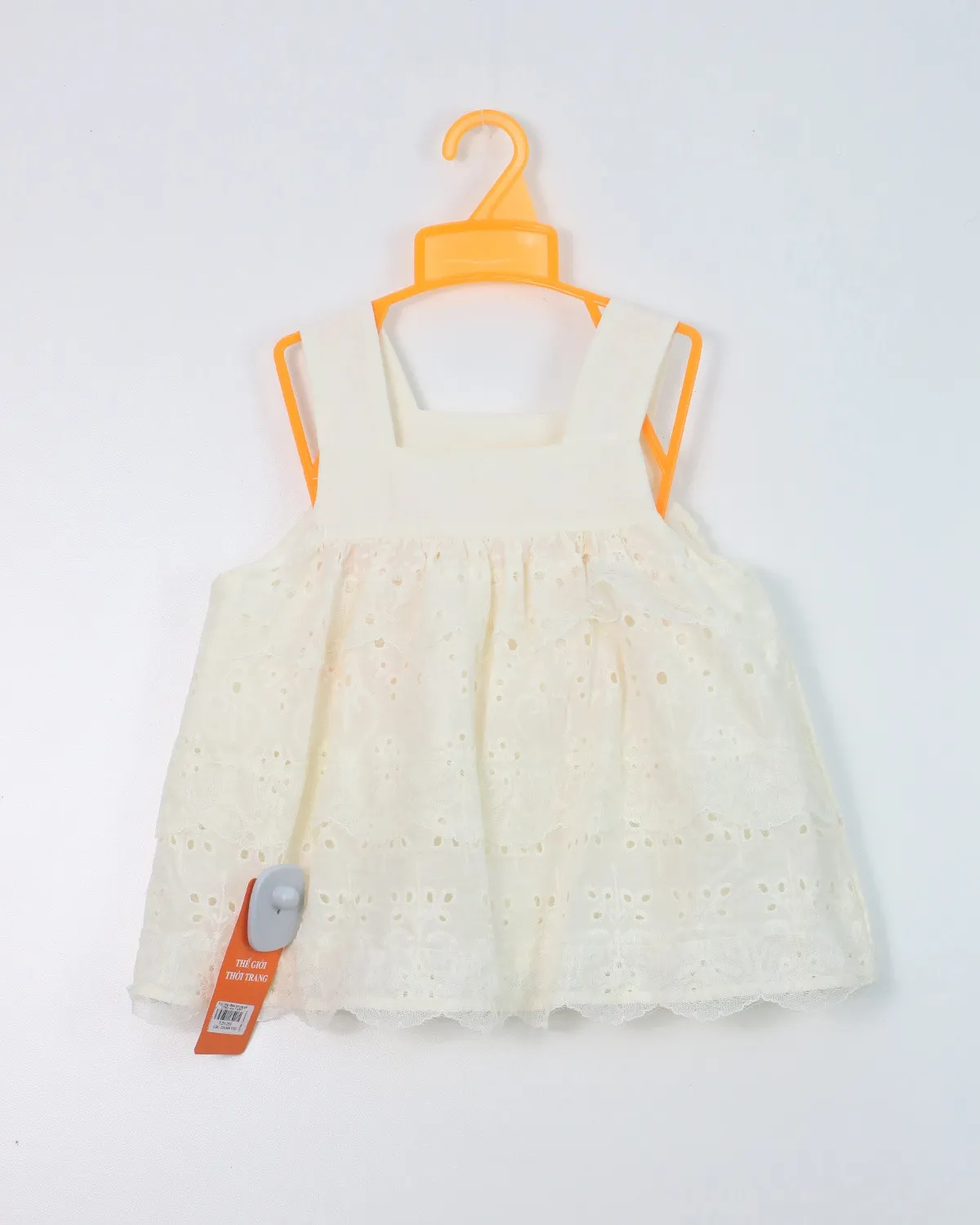 Váy liền thân trẻ em gái 27001 size 13 AS07