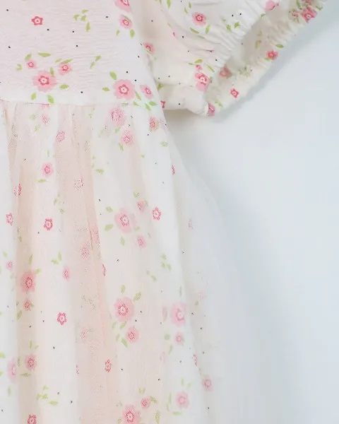 Váy liền thân trẻ em gái 2622 size 140 AS04