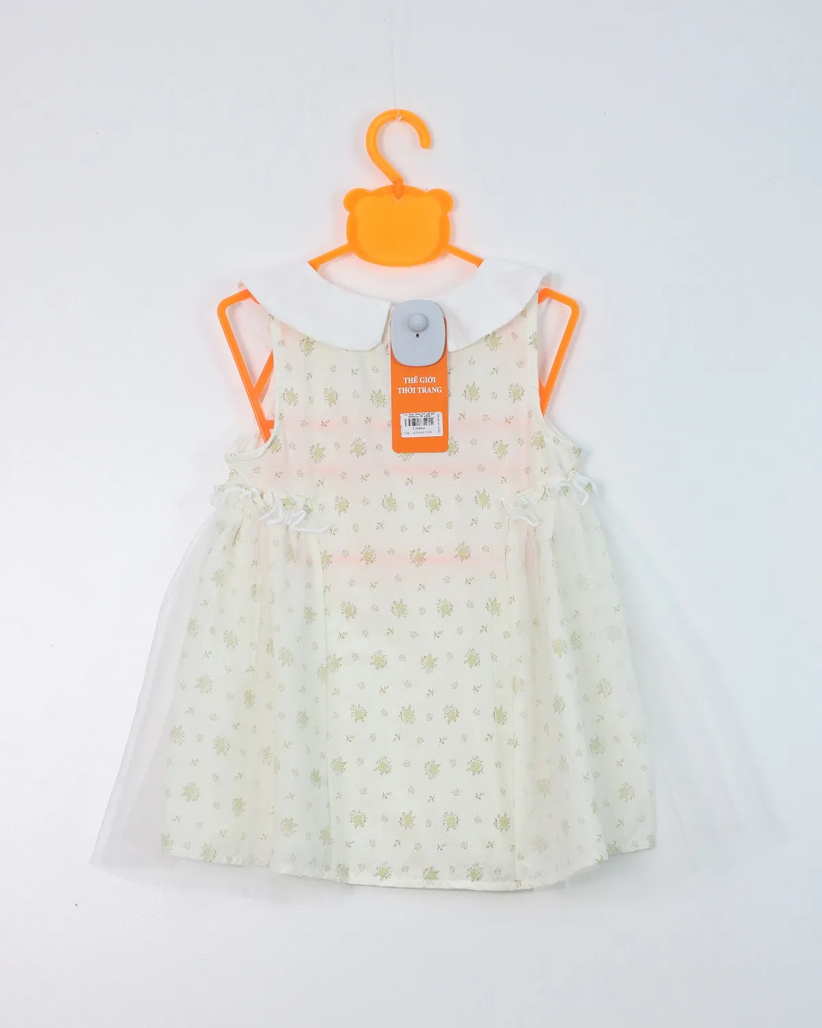Váy liền thân trẻ em gái 2604size 90 AS04