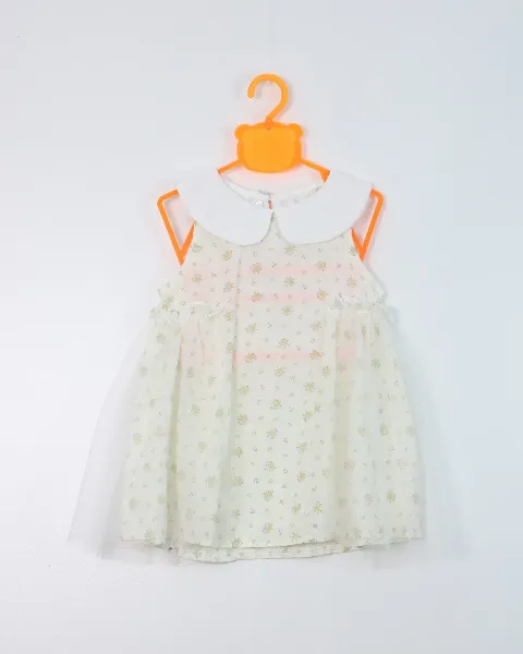 Váy liền thân trẻ em gái 2604size 90 AS04