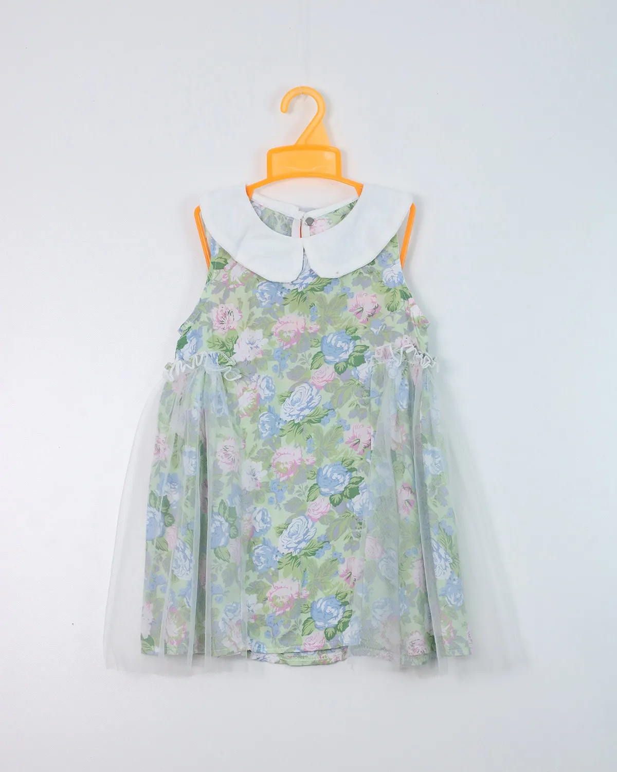Váy liền thân trẻ em gái 2604-2 size 130 AS04