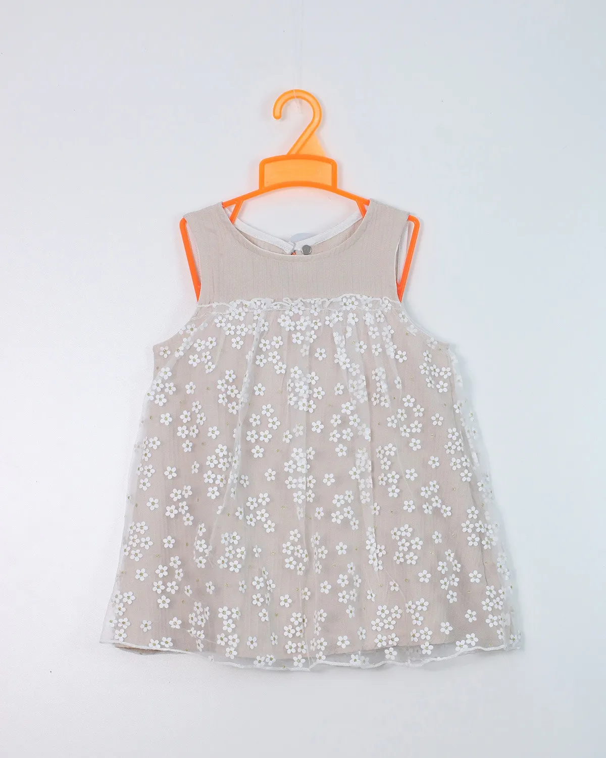 Váy liền thân trẻ em gái 2608 size 130 AS04