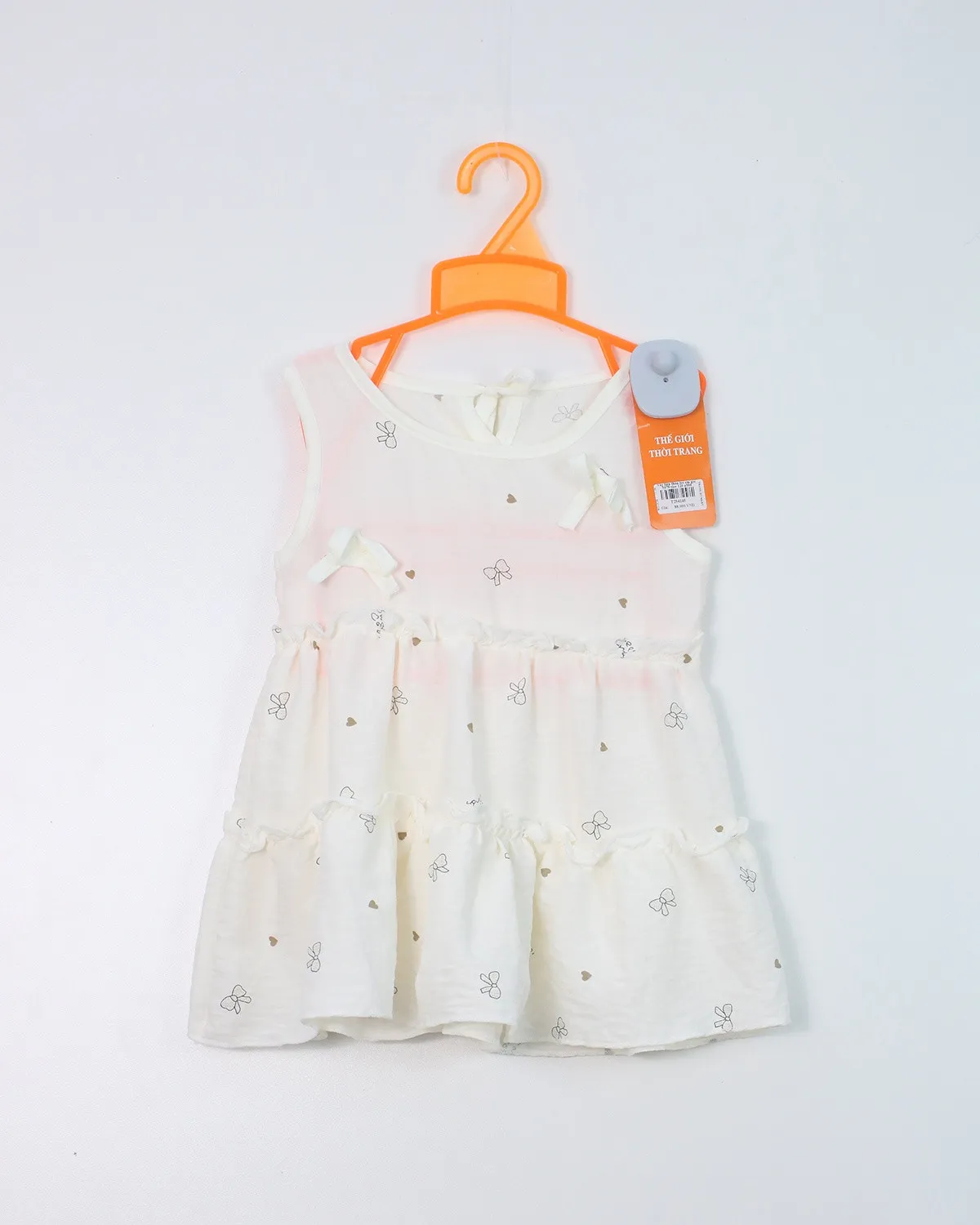 Váy liền thân trẻ em gái 1079 size 100 AS04