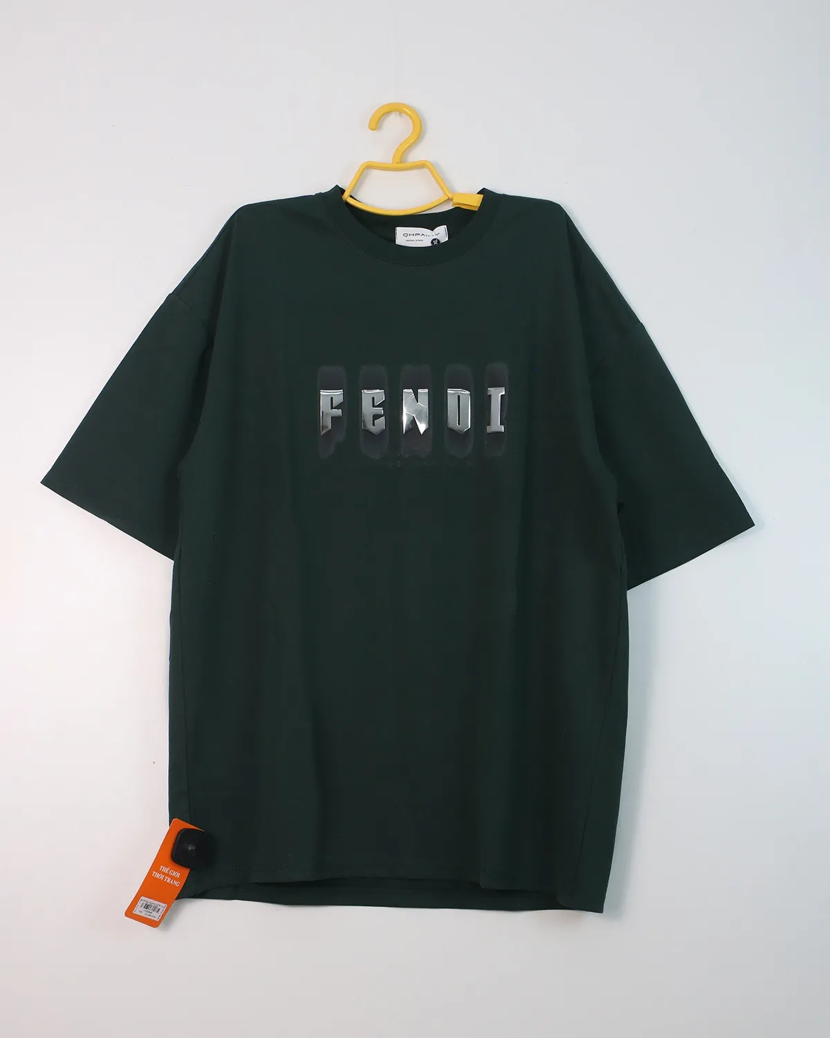 Áo phông cổ tròn 13236 rêu size 3XL. AL04