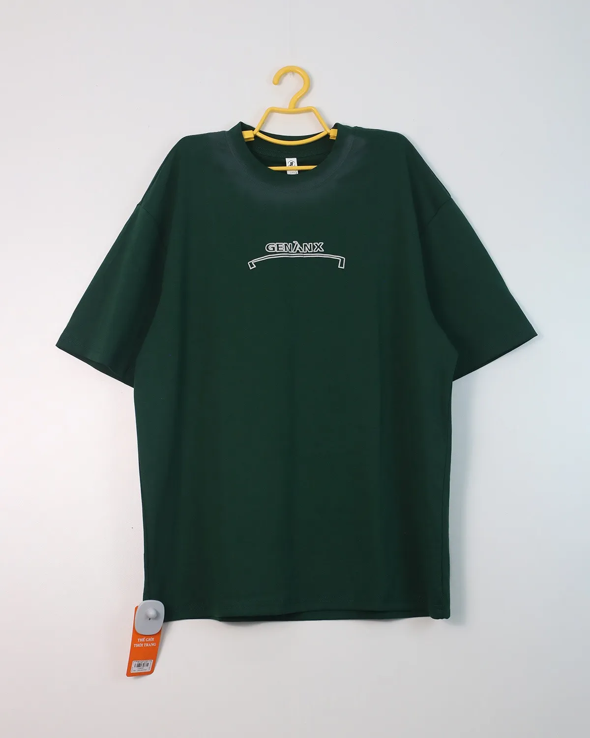 Áo phông cổ tròn 1161 xanh size 2XL . AL05
