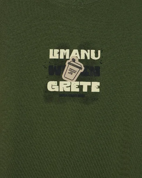 Áo phông cổ tròn 5352 xanh size 2XL . AL07