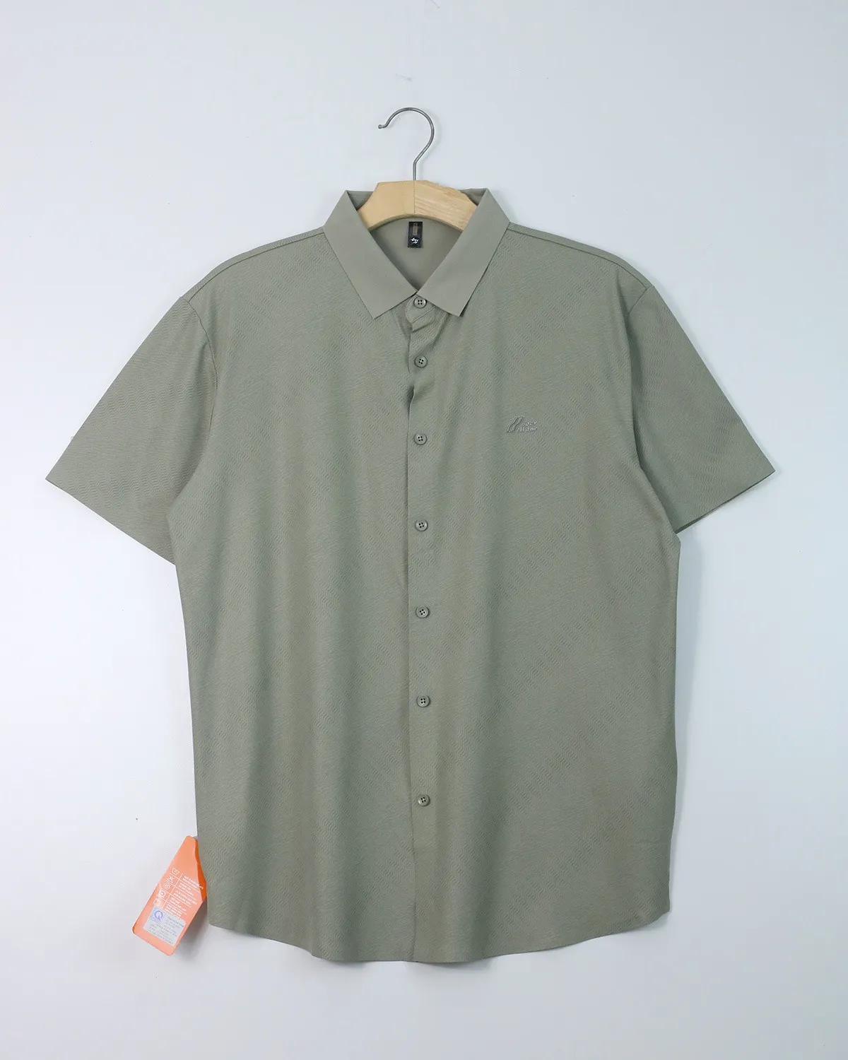Áo sơ mi cộc 280 than size 2XL. AL01
