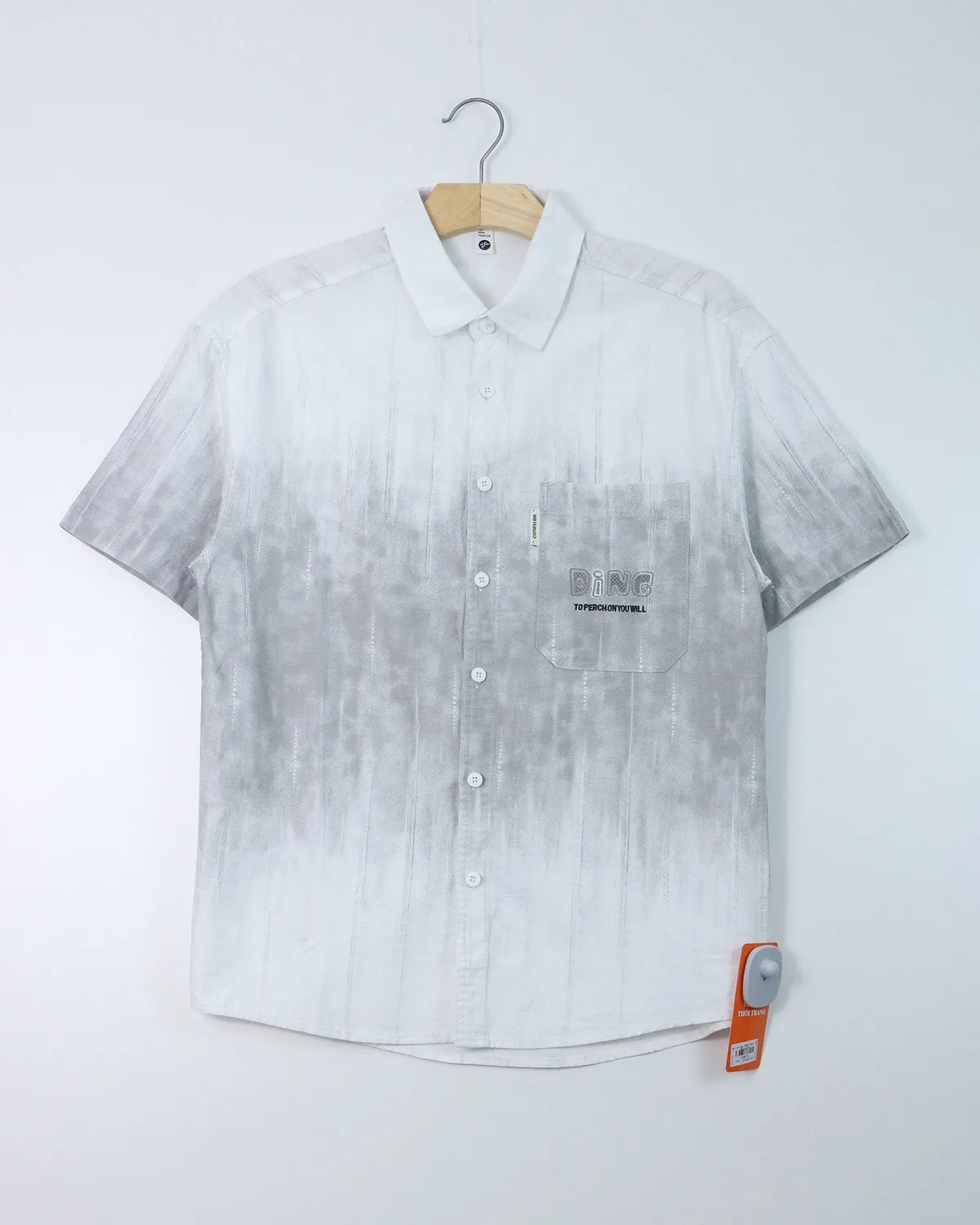 Áo sơ mi cộc  2806 trắng size 2XL. AL14