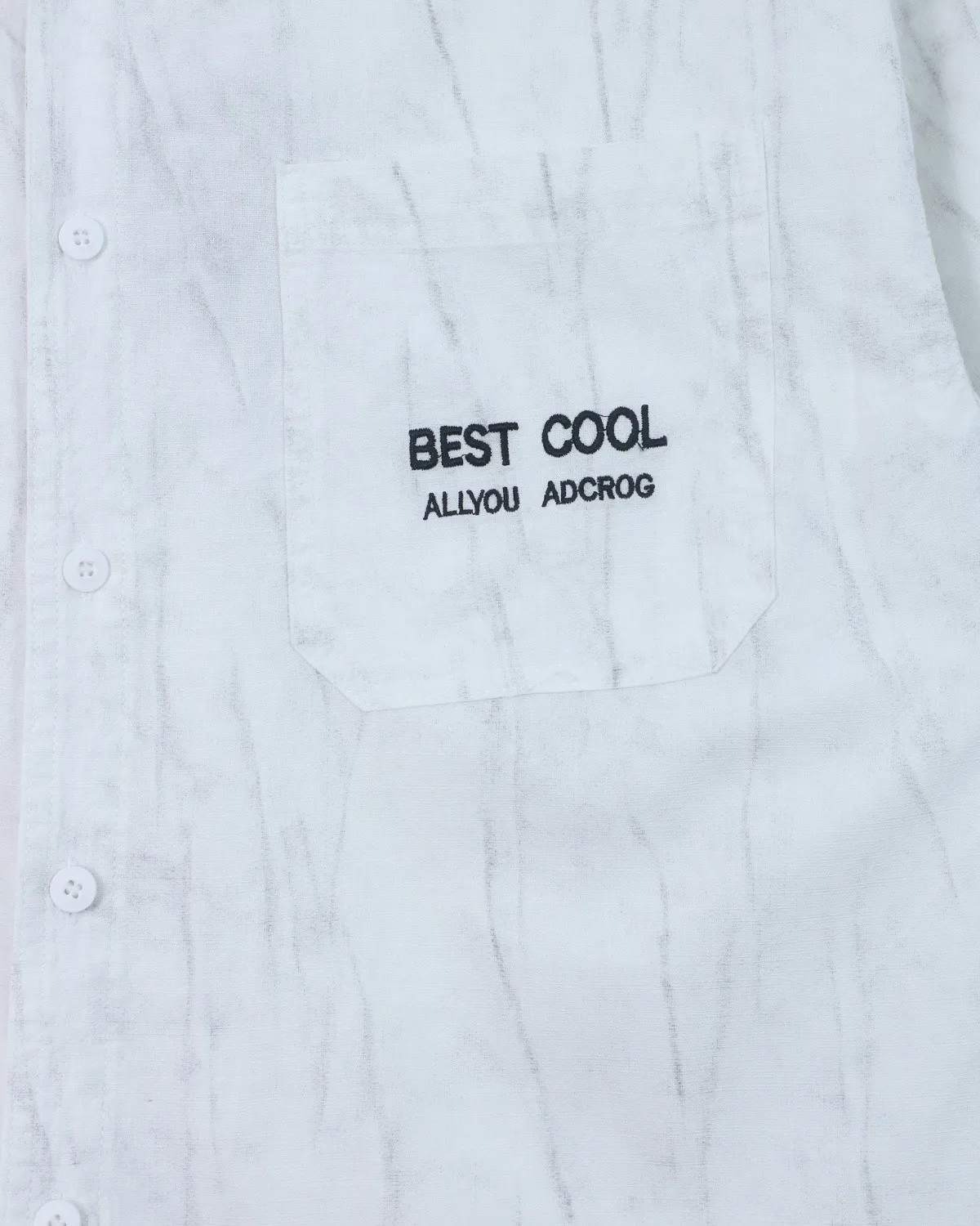Áo sơ mi cộc  2840 ghi size 3XL. AL14