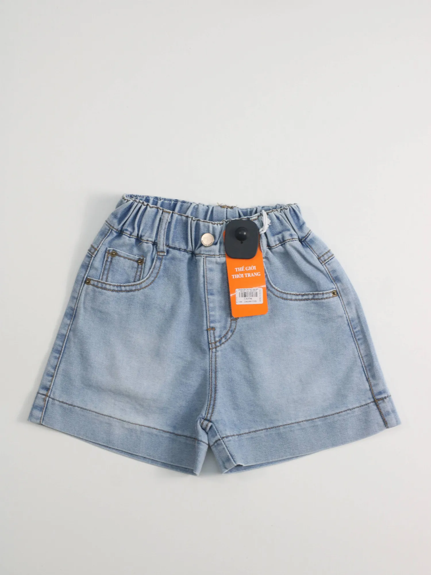 Quần đùi bò trẻ em gái D6101 size 26 AS12