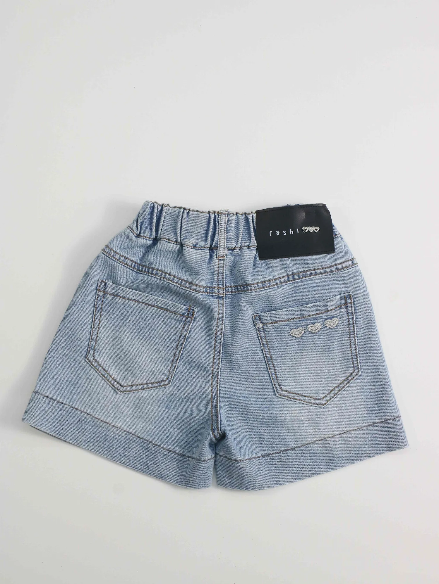 Quần đùi bò trẻ em gái D6101 size 26 AS12