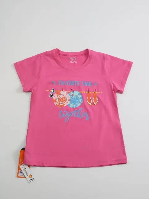 Áo bé gái in mũ 26A1 size 22 VL