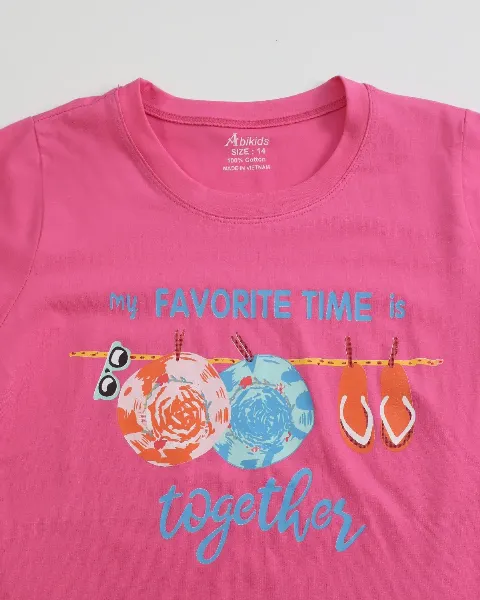 Áo bé gái in mũ 26A1 size 22 VL