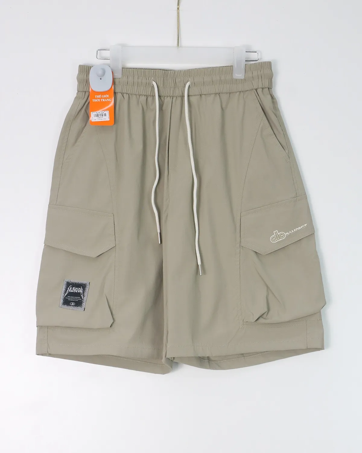 Quần ngố nam kiểu 2813 be size 30 . AL08