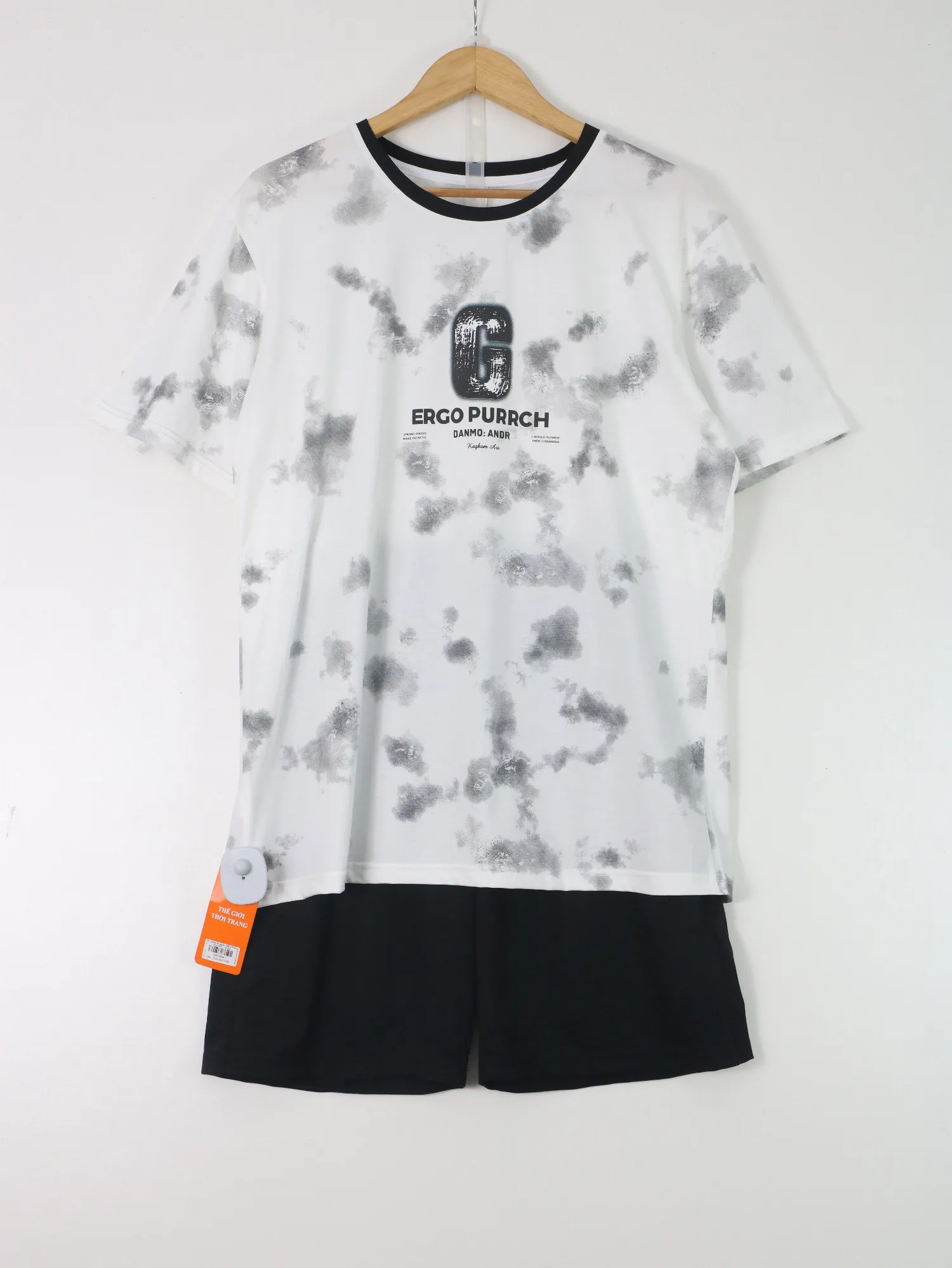 Bộ quần áo nam 358-15 ghi size 2XL . AL22