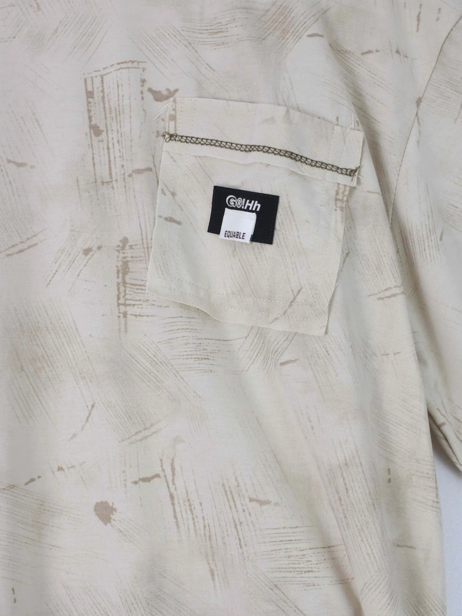 Bộ quần áo nam 358-3 be size 2XL . AL22