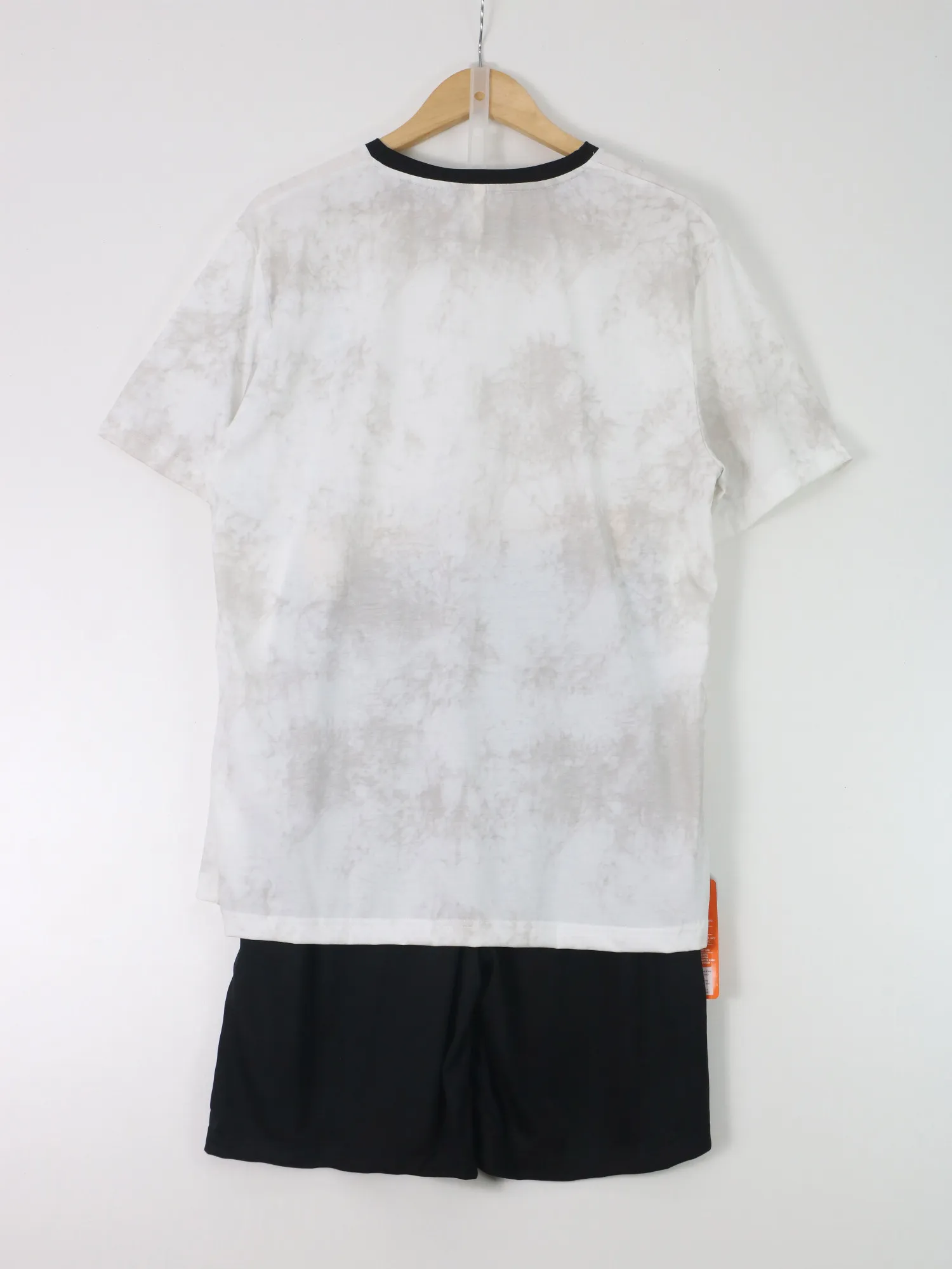 Bộ quần áo nam 9901 trắng size XL . AL22
