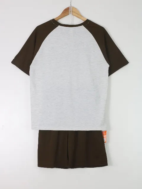 Bộ quần áo nam 581-27 be size XL . AL22
