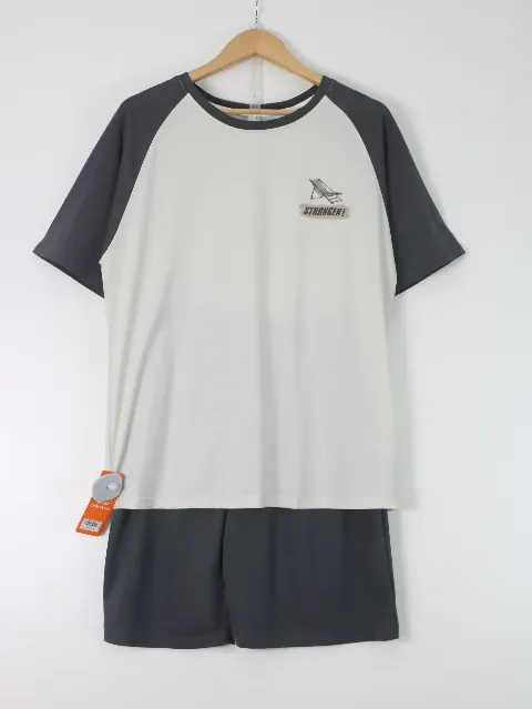 Bộ quần áo nam 581-28 ghi size 2XL . AL22