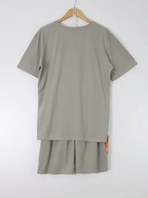 Bộ quần áo nam 358-17 xanh size L . AL22