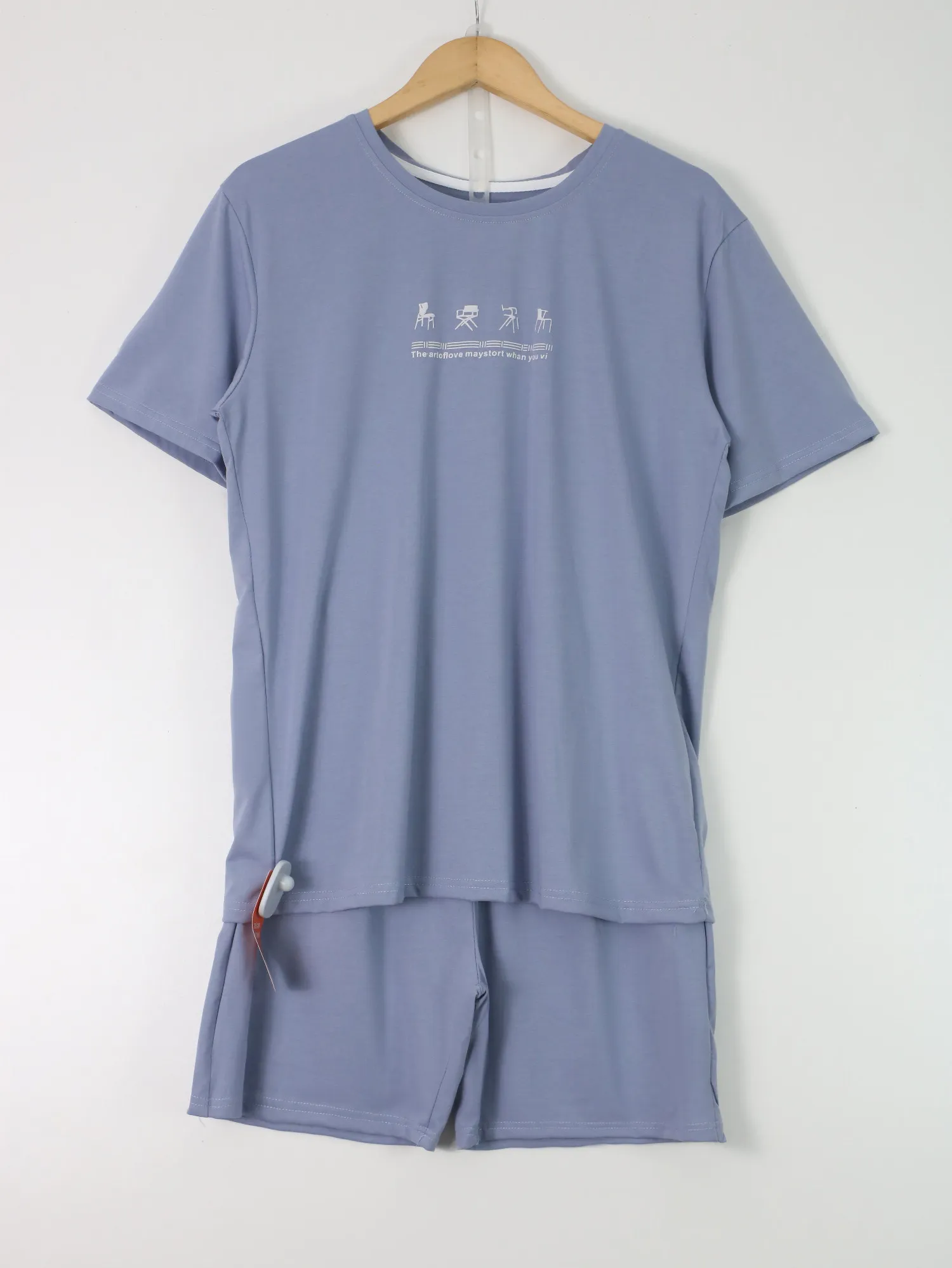 Bộ quần áo nam 358-17 xanh size 2XL . AL22