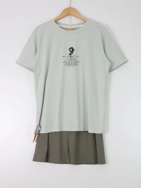 Bộ quần áo nam 581-11 be size 2XL . AL22