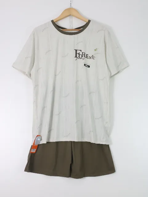 Bộ quần áo nam 581-25 be size 2XL . AL22