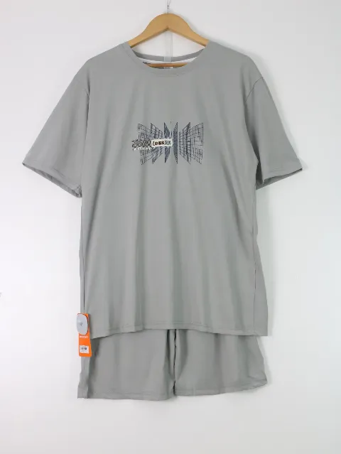 Bộ quần áo nam 258-7 ghi size 2XL . AL22