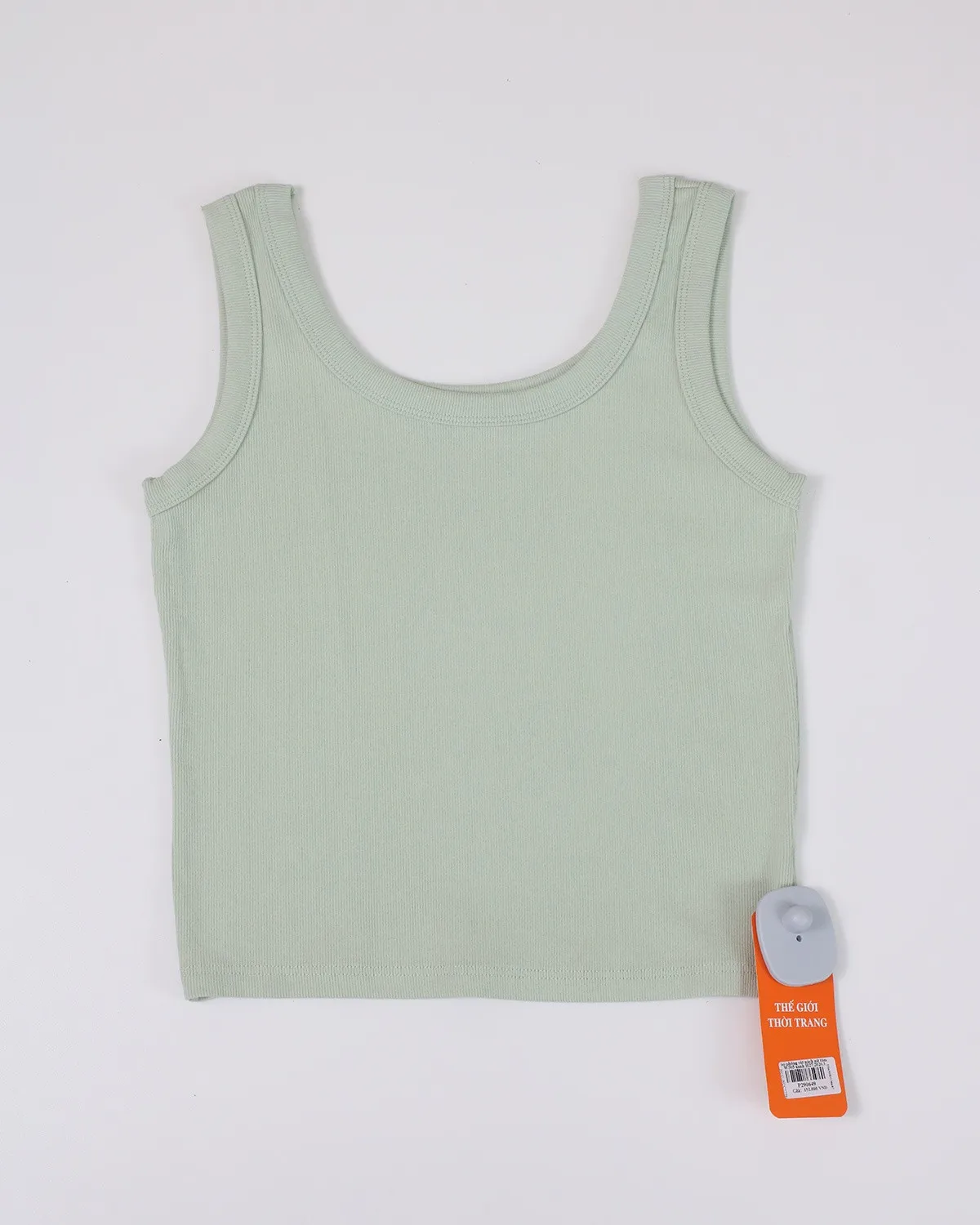 Áo phông sát nách nữ tăm W505 xanh H27.2026.1