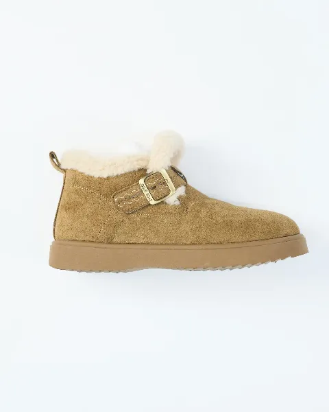 Gìày nữ lót lông M61 khaki N12 size39