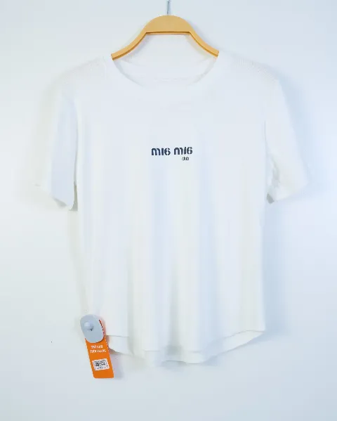 Áo phông form ôm zip nữ sinh viên teen P266303