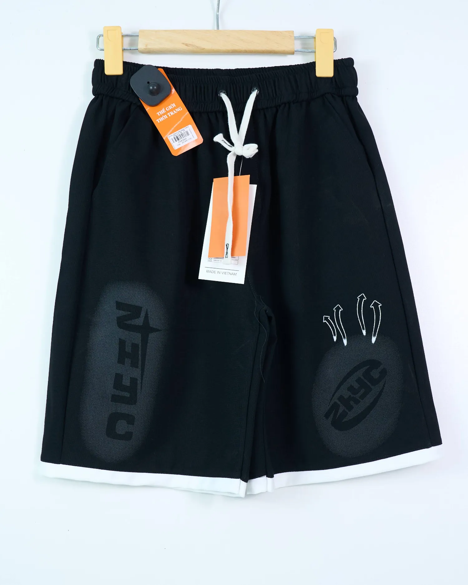 Quần short umi nhật V003 đen size 34 . TT