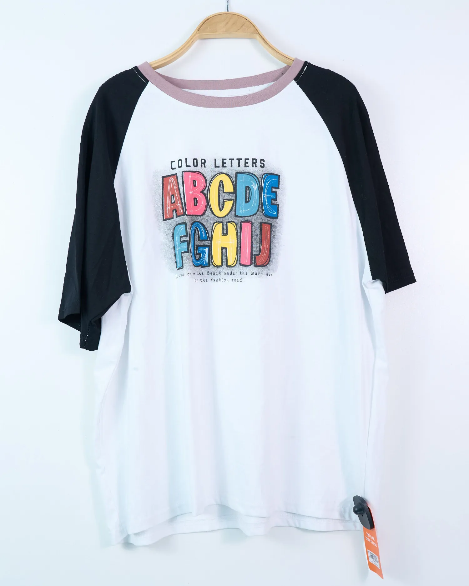 Áo phông form đại cotton hai chiều nữ sinh viên P260416