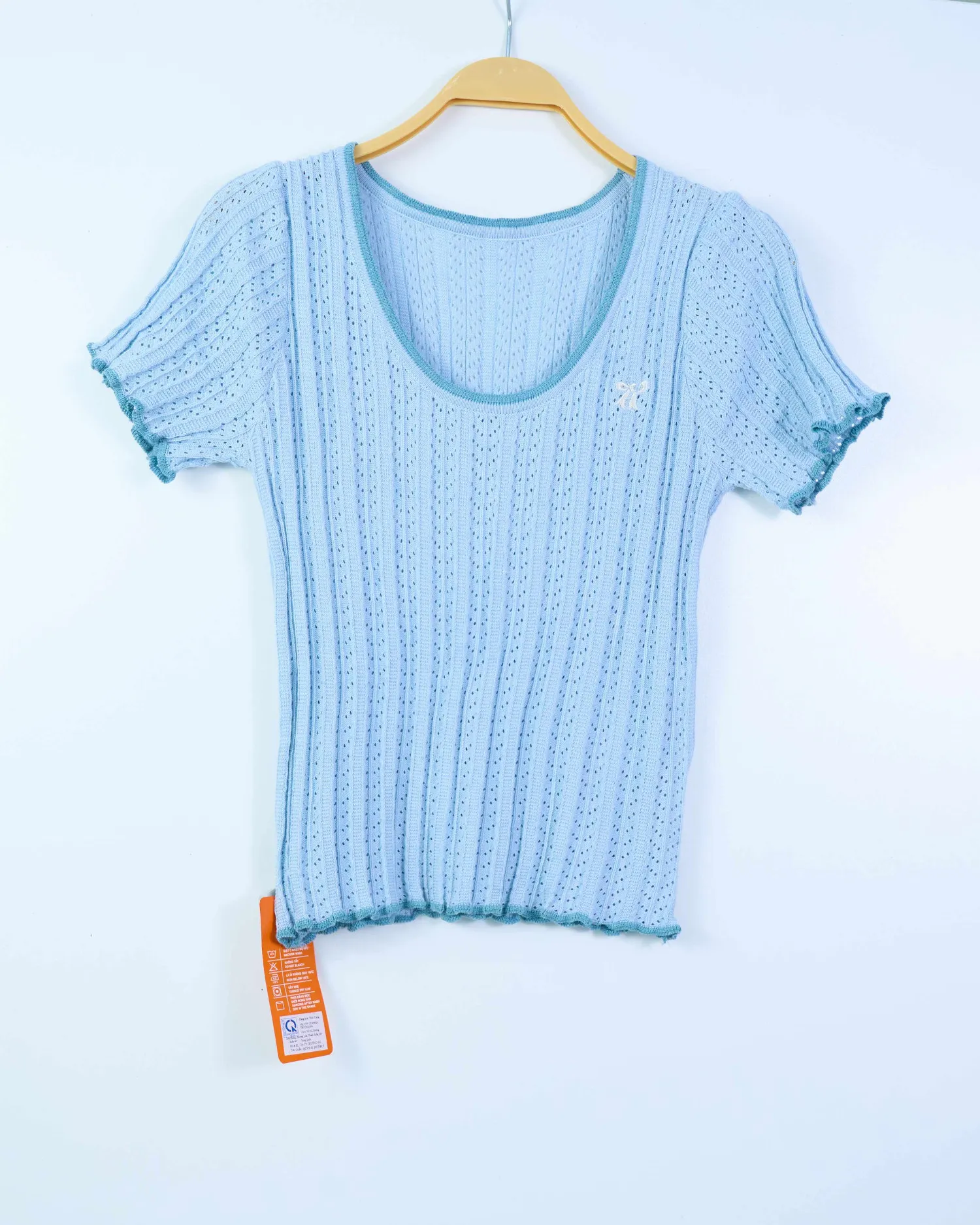 Áo len mongtoghi cổ tròn nữ sinh viên teen P273096