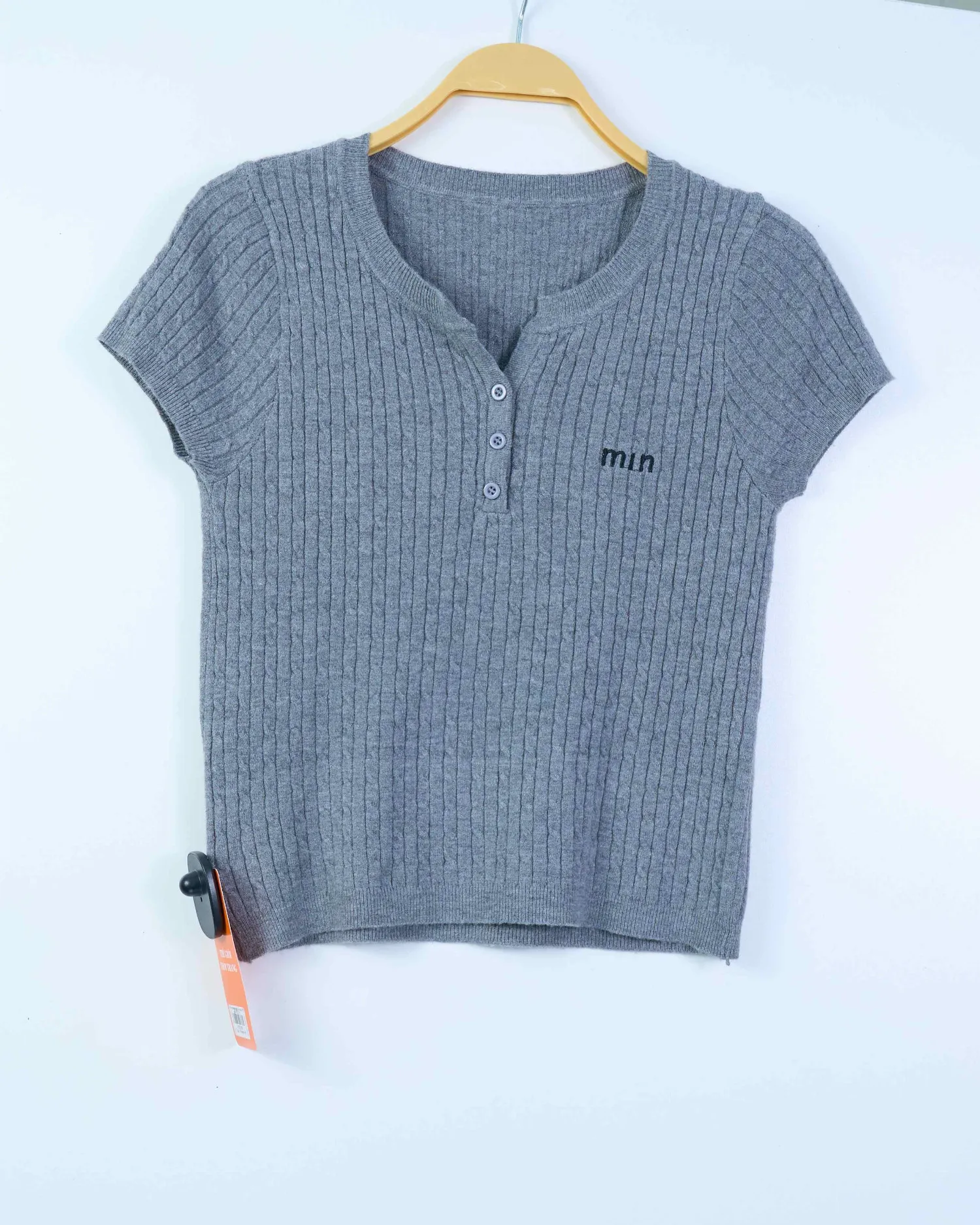 Áo len mongtoghi cổ tròn 705 ghi Đ1QC11