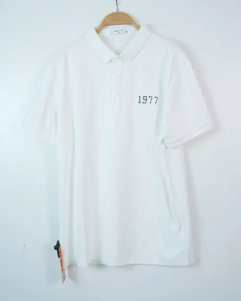 Áo phông cổ bẻ nam 5598 đen size XL. QC302
