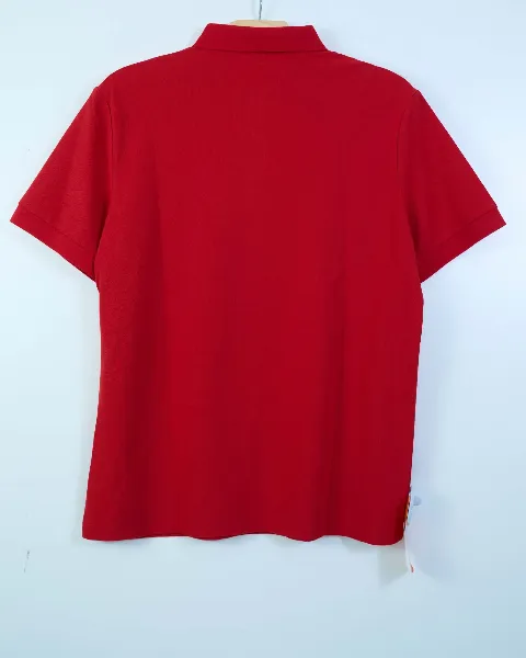 Áo phông cổ bẻ nam 25015 màu đỏ size 2XL QC17M