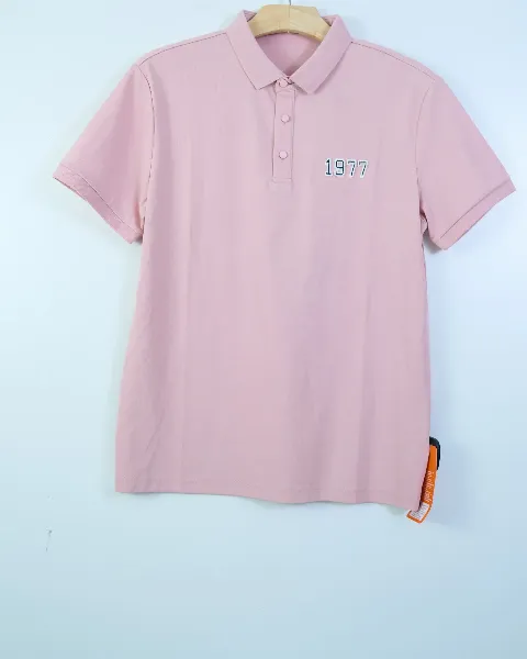 Áo phông cổ bẻ nam 5598 đen size XL. QC302