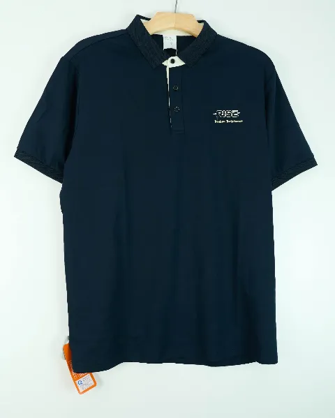 Áo phông cổ bẻ 9214 than size XL . AL11