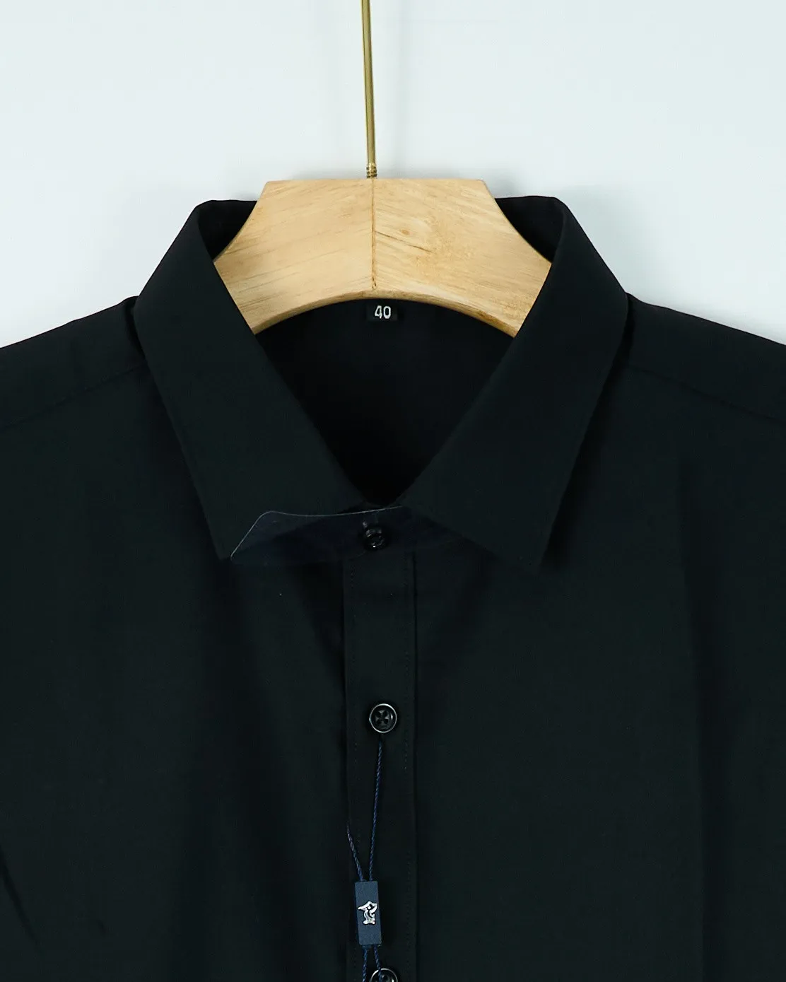 Áo sơ mi cộc 8898 than size L . AL19