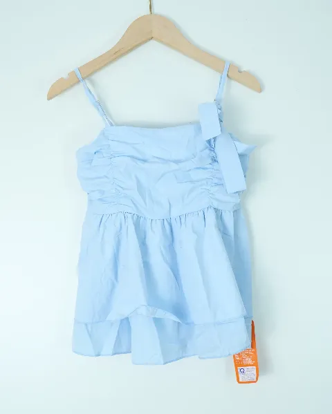 Áo kiểu nữ 2 dây 805-2 xanh H19.2026.1