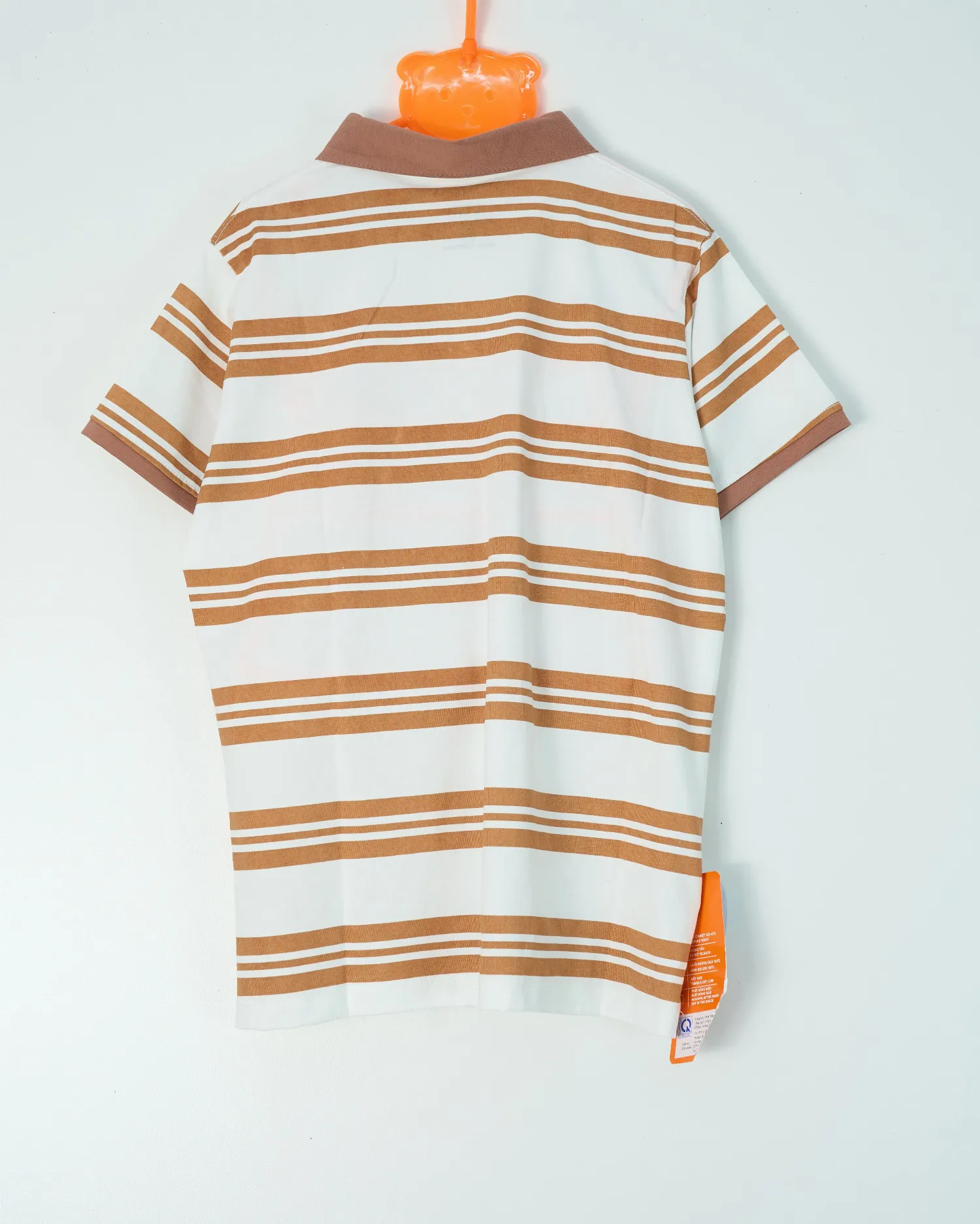 Áo cổ bẻ bé trai size 8 M1 ĐH
